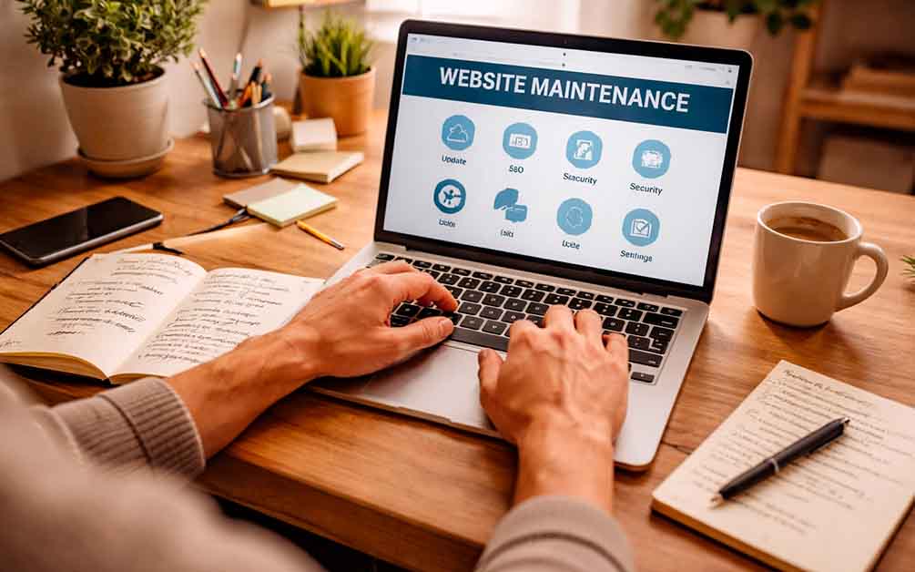 Mantenimiento web como parte de la continuidad digital