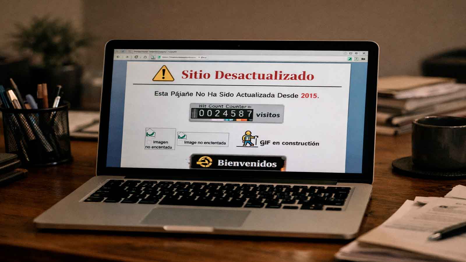Riesgos de un sitio web abandonado en negocios pequeños